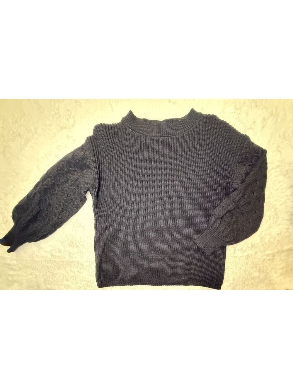 Black Knit Sweater